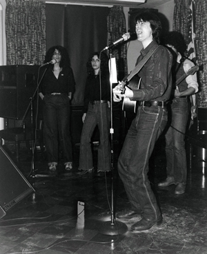 Jim bergen pines benefit circa 1980 - playing with Lucy Kaplansky, Arlen Roth and Meredith Deming