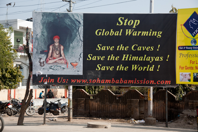 billboard of save the environment